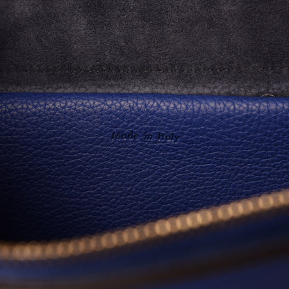 Celine Grained Calfskin Mini Belt Bag Indigo 6 of 9