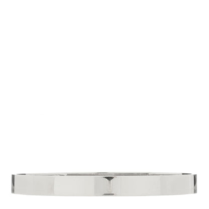 Hermes 18K White Gold Pave Diamond PM Collier De Chien Bracelet SH 2 of 3
