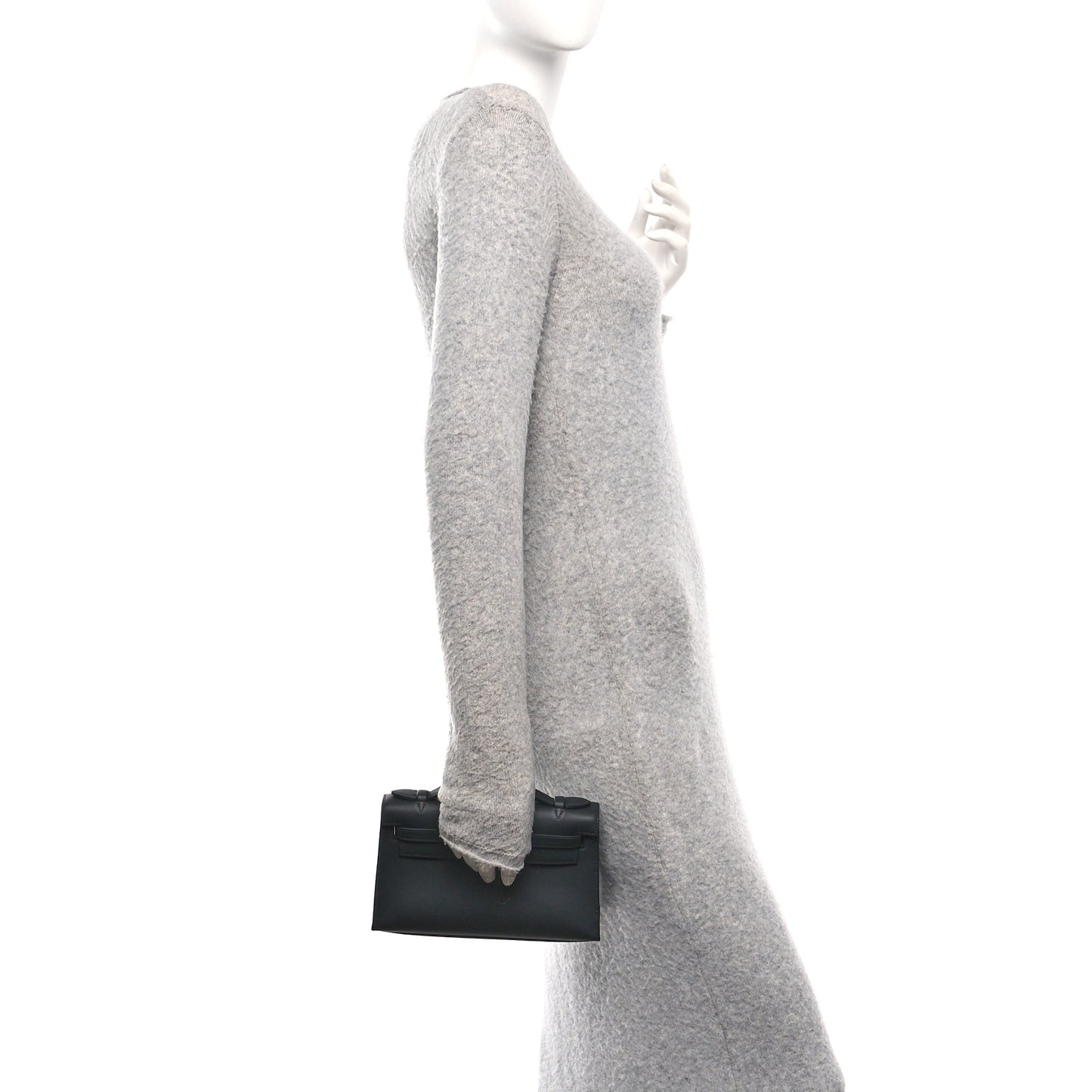 Swift Kelly Pochette Clutch Black