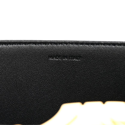 Celine Shiny Calfskin Medium Triomphe Black 7 of 10