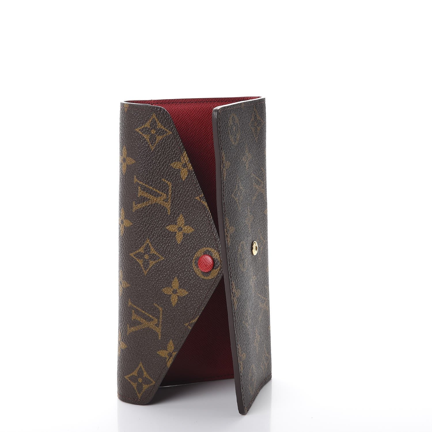 Louis Vuitton Monogram Josephine Wallet Red 7 of 11