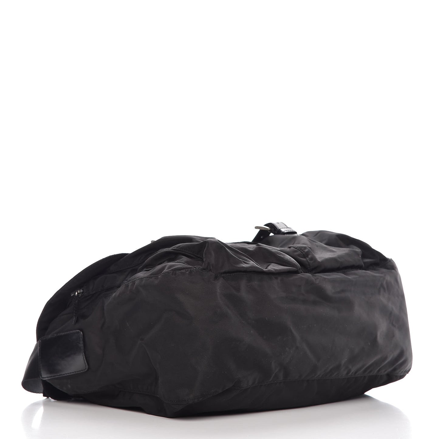 Tessuto Nylon Messenger Bag Black