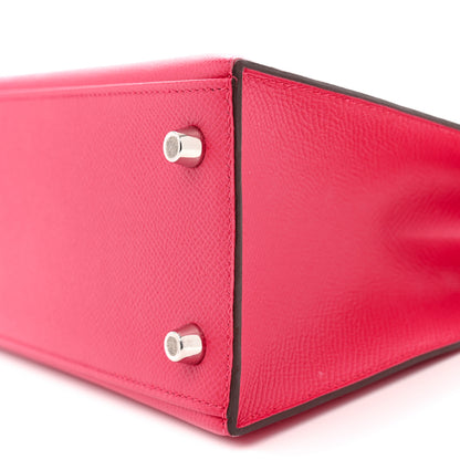 Hermes Epsom Kelly Sellier 25 Rose Extreme 10 of 12