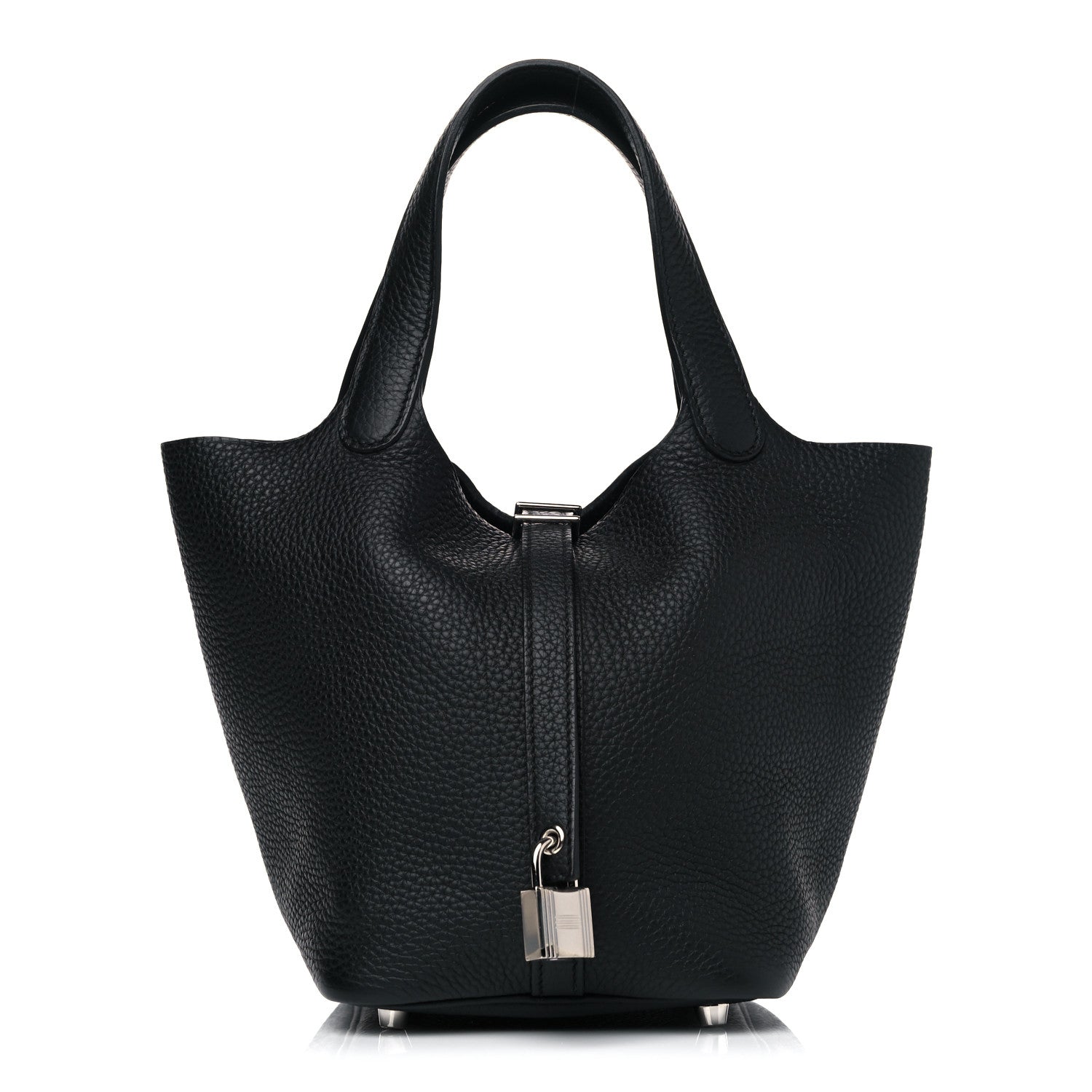 Hermes Taurillon Clemence Picotin Lock 18 PM Black 1 of 7