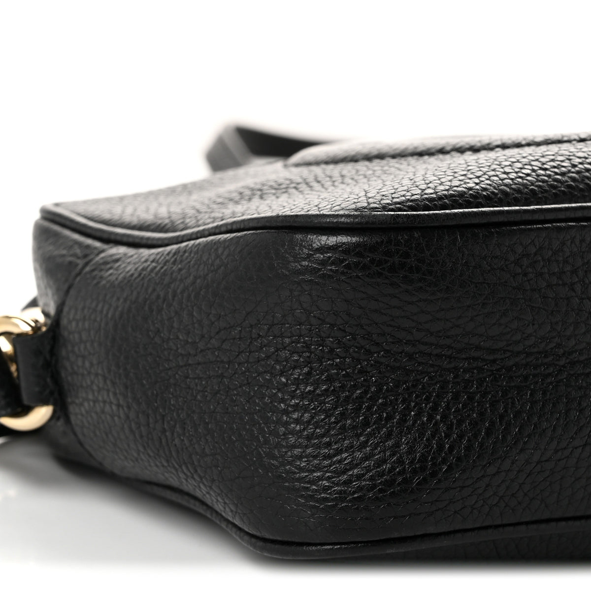 Gucci Pebbled Calfskin Small Soho Disco Bag Black 16 of 23