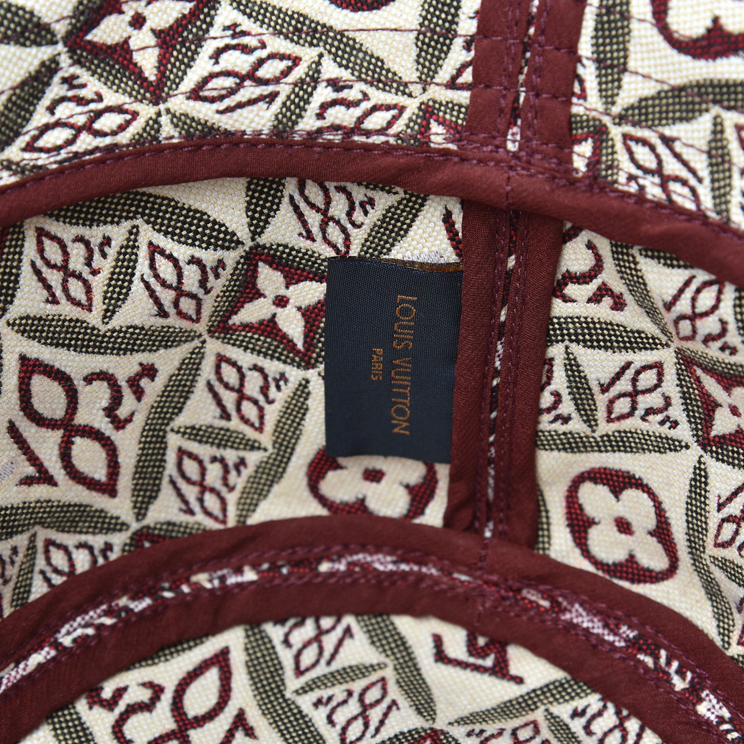 Louis Vuitton Jacquard Since 1854 Hat M Bordeaux 5 of 5