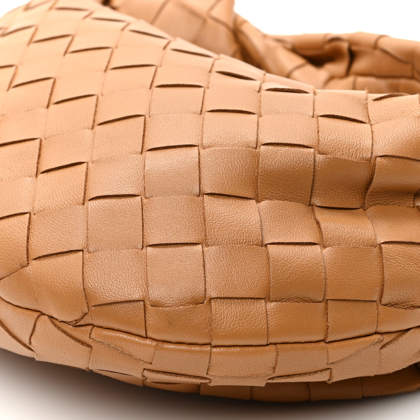 Nappa Intrecciato Mini Jodie Caramel
