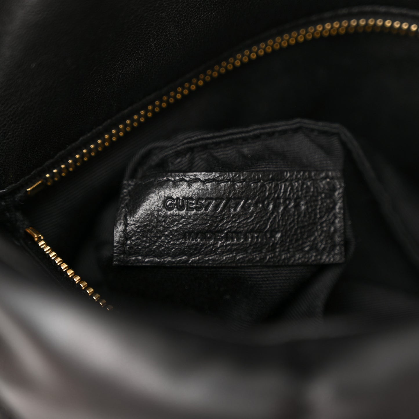Lambskin Quilted Small Loulou Puffer Monogram Chain Satchel Black