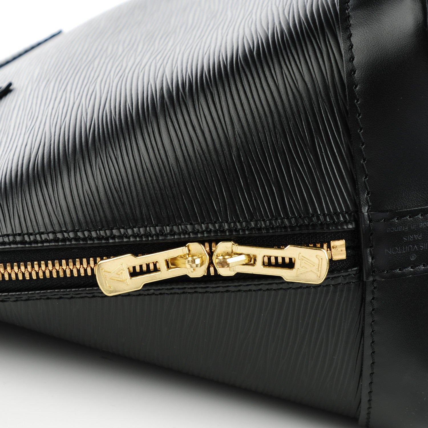 Louis Vuitton Epi Alma PM Black 7 of 8