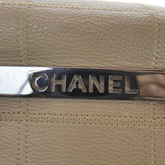 Leather Square Stitched Satchel