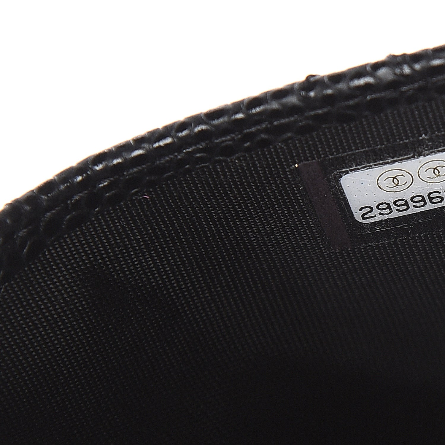 Chanel Caviar Quilted Card Holder Black 7 of 7