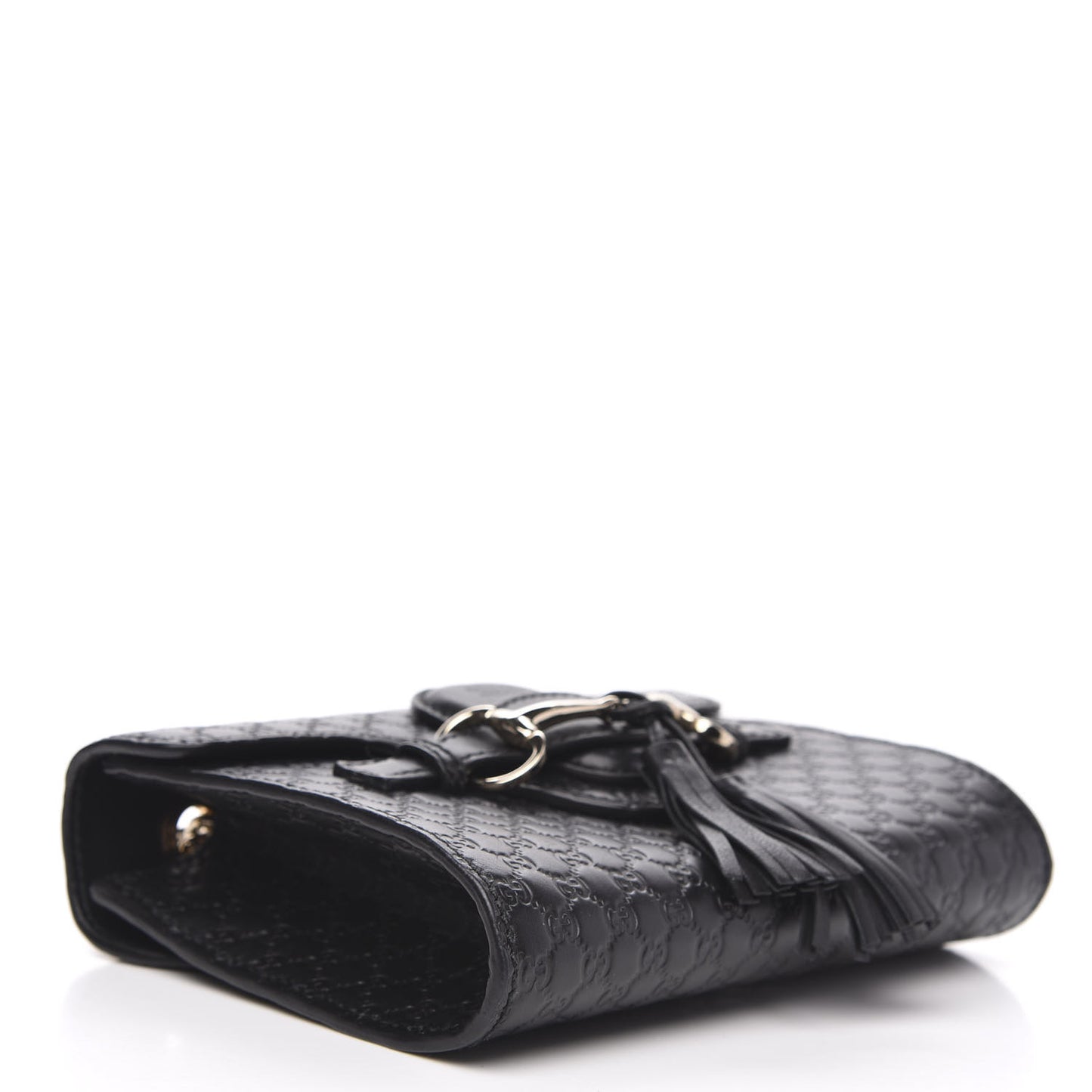 Microguccissima Mini Emily Shoulder Bag Black