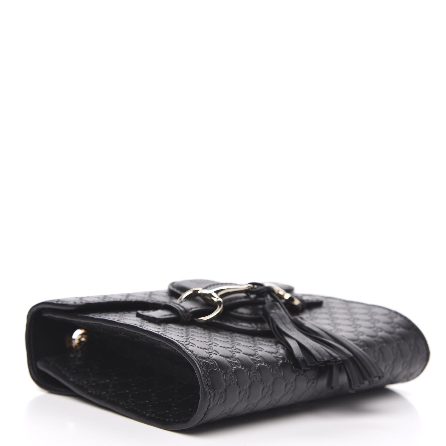 Gucci Microguccissima Mini Emily Shoulder Bag Black 4 of 11