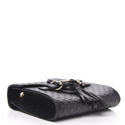 Gucci Microguccissima Mini Emily Shoulder Bag Black 4 of 11