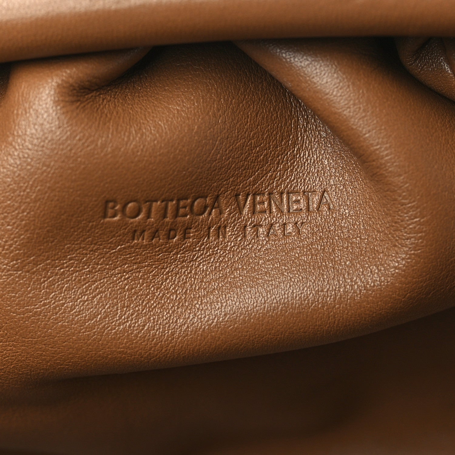 Bottega Veneta Butter Calfskin The Mini Pouch Cammello 6 of 9