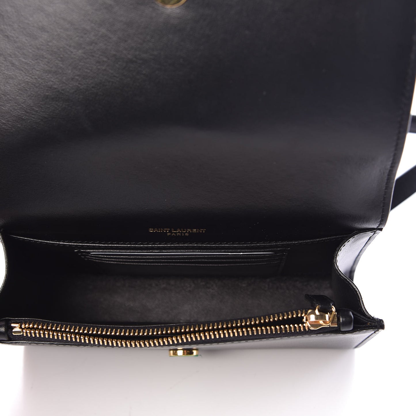 Smooth Calfskin Monogram Kate Belt Bag Black