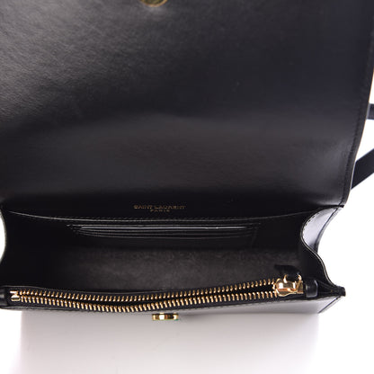 Saint Laurent Smooth Calfskin Monogram Kate Belt Bag Black 5 of 8