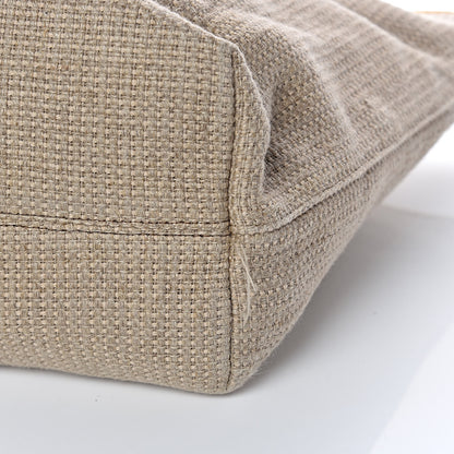 Fendi Woven Straw Raffia Roll Tote 10 of 11