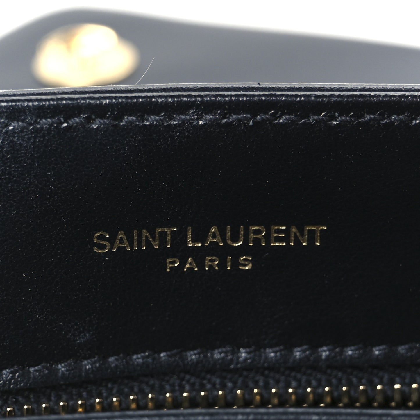 Calfskin Y Quilted Monogram Toy Loulou Crossbody Bag Black