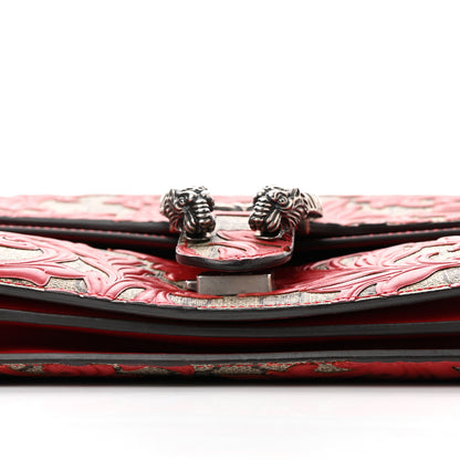 Gucci GG Supreme Monogram Arabesque Medium Dionysus Shoulder Bag Hibiscus Red 12 of 12