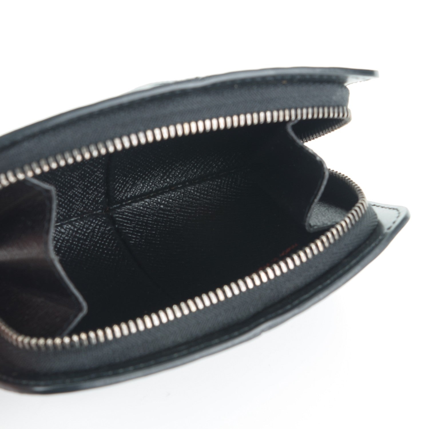 Louis Vuitton Epi Demi Lune Coin Purse Black 5 of 6