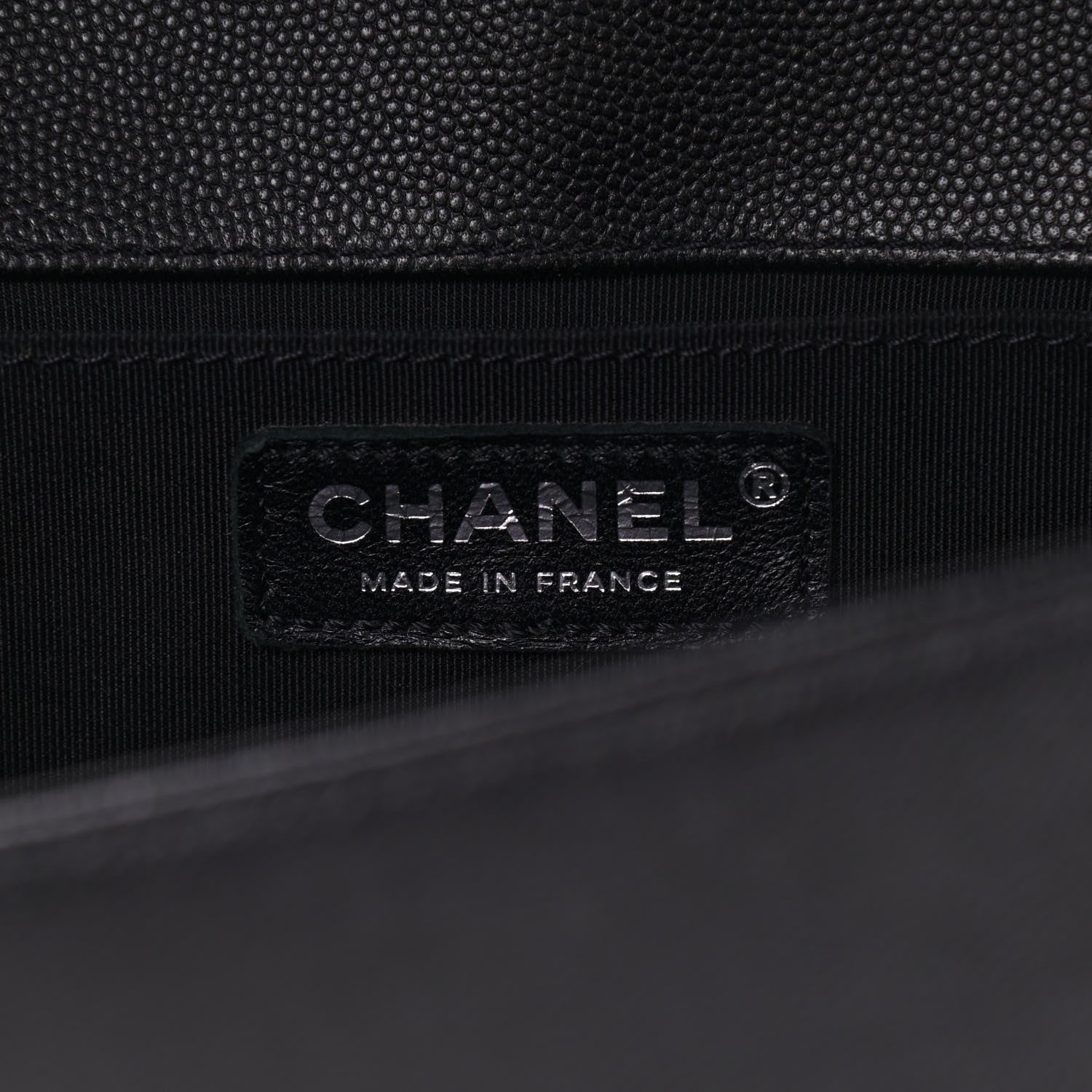 Chanel Caviar Quilted Medium Boy Flap So Black 6 of 12