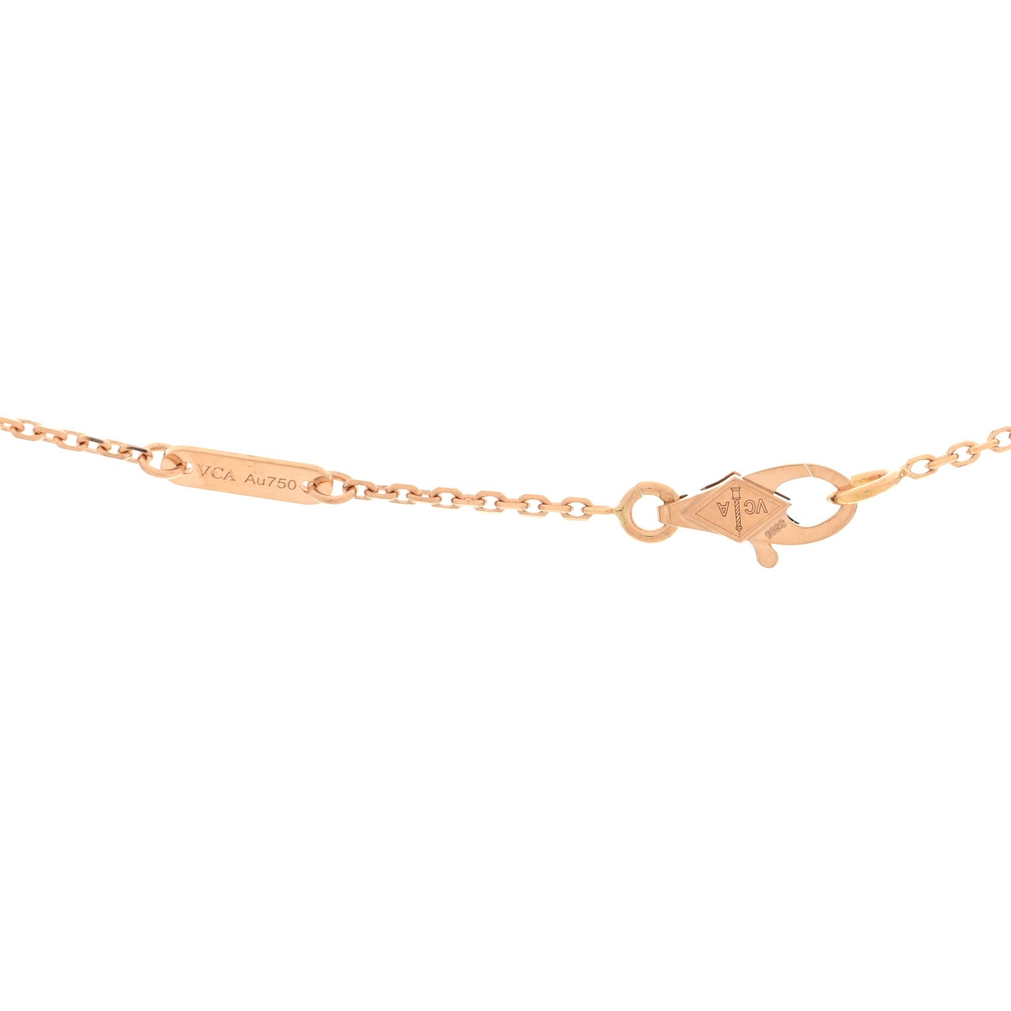 18K Rose Gold Ruby Mini Frivole Pendant Necklace