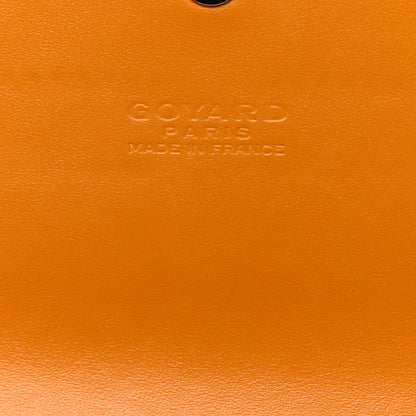 Goyard Goyardine Varenne Long Wallet Yellow 6 of 9