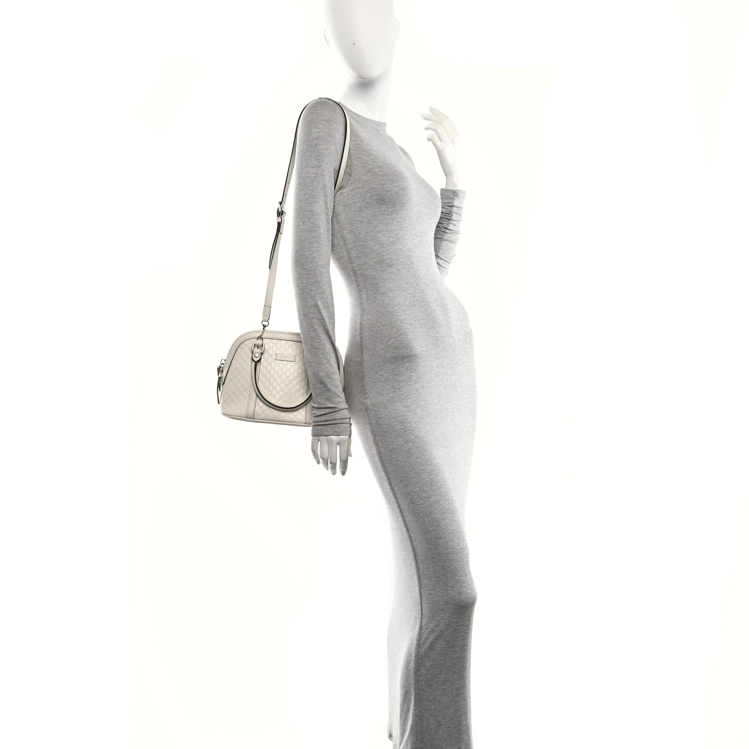 Gucci Soft Microguccissima Mini Dome Bag Ivoire 2 of 10