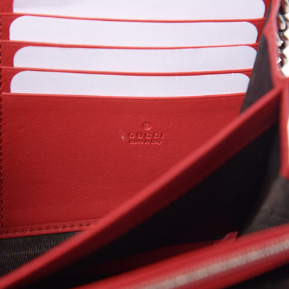 Gucci GG Supreme Monogram Mini Dionysus Chain Wallet Beige Vulcanic Red 6 of 10