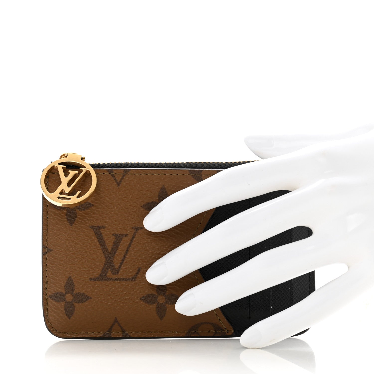 Louis Vuitton Reverse Monogram Zipped Romy Card Holder 2 of 8