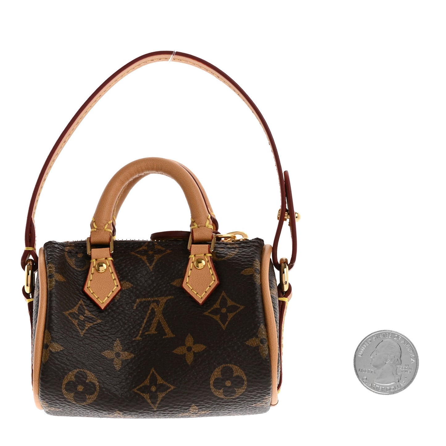 Monogram Micro Speedy Bag Charm