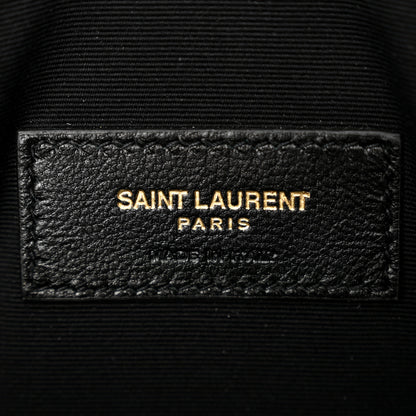 Saint Laurent Grain De Poudre Uptown Pouch Black 6 of 13