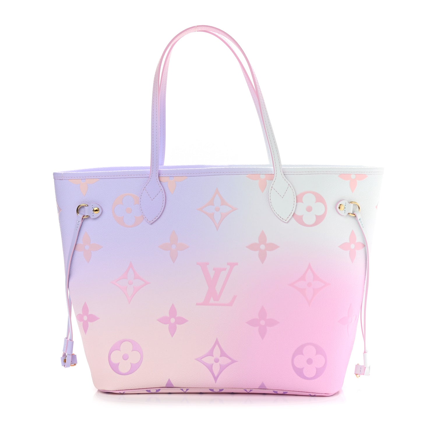 Monogram Giant Spring In The City Neverfull MM Sunrise Pastel