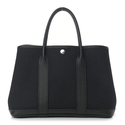 Hermes Toile Negonda Garden Party 30 TPM Black 1 of 13
