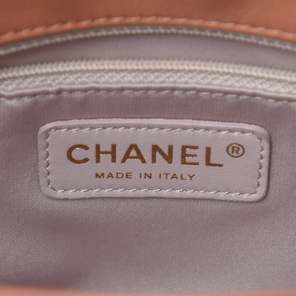 Chanel Calfskin Surpique Chevron Large Flap Pink 8 of 9