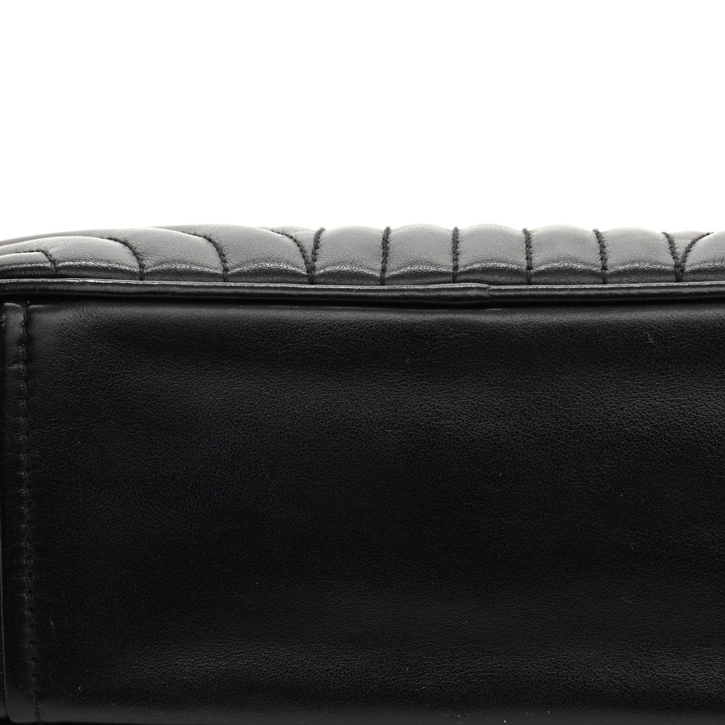 Soft Calfskin Diagramme Camera Bag Black