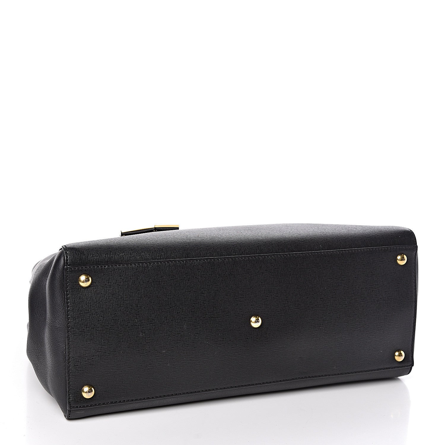 Fendi Vitello Elite Regular 2Jours Tote Black 5 of 11