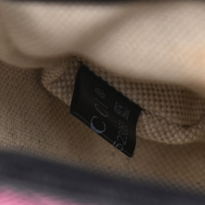 Gucci Monogram Multicolor Matelasse Diagonal Mini GG Marmont Top Handle Shoulder Bag Pink Blue 15 of 23