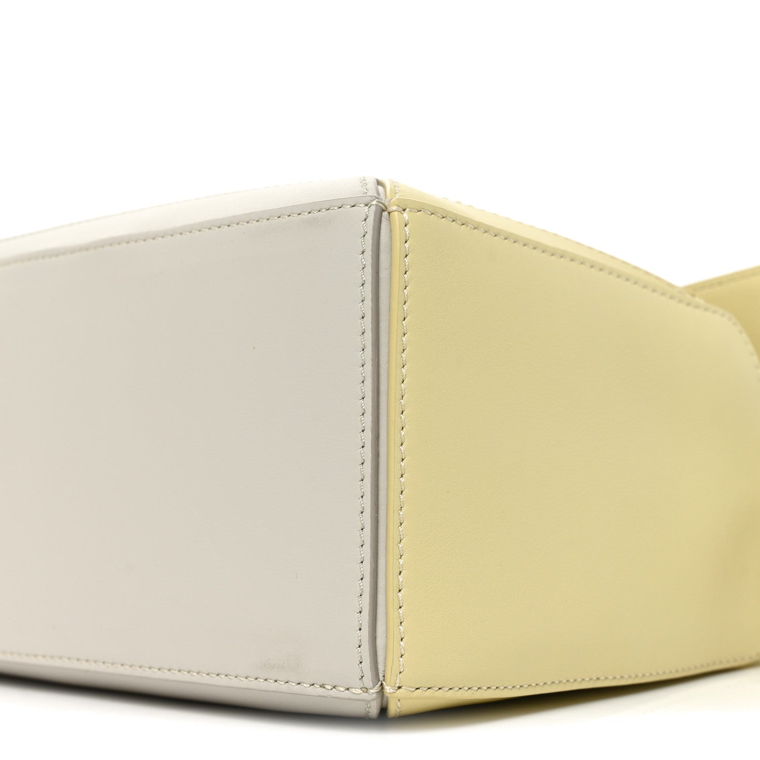 Loewe X ALBERS Nappa Calfskin Small Puzzle Bag Pale Grey Light Citrine 9 of 10