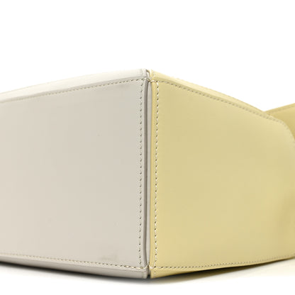 Loewe X ALBERS Nappa Calfskin Small Puzzle Bag Pale Grey Light Citrine 9 of 10