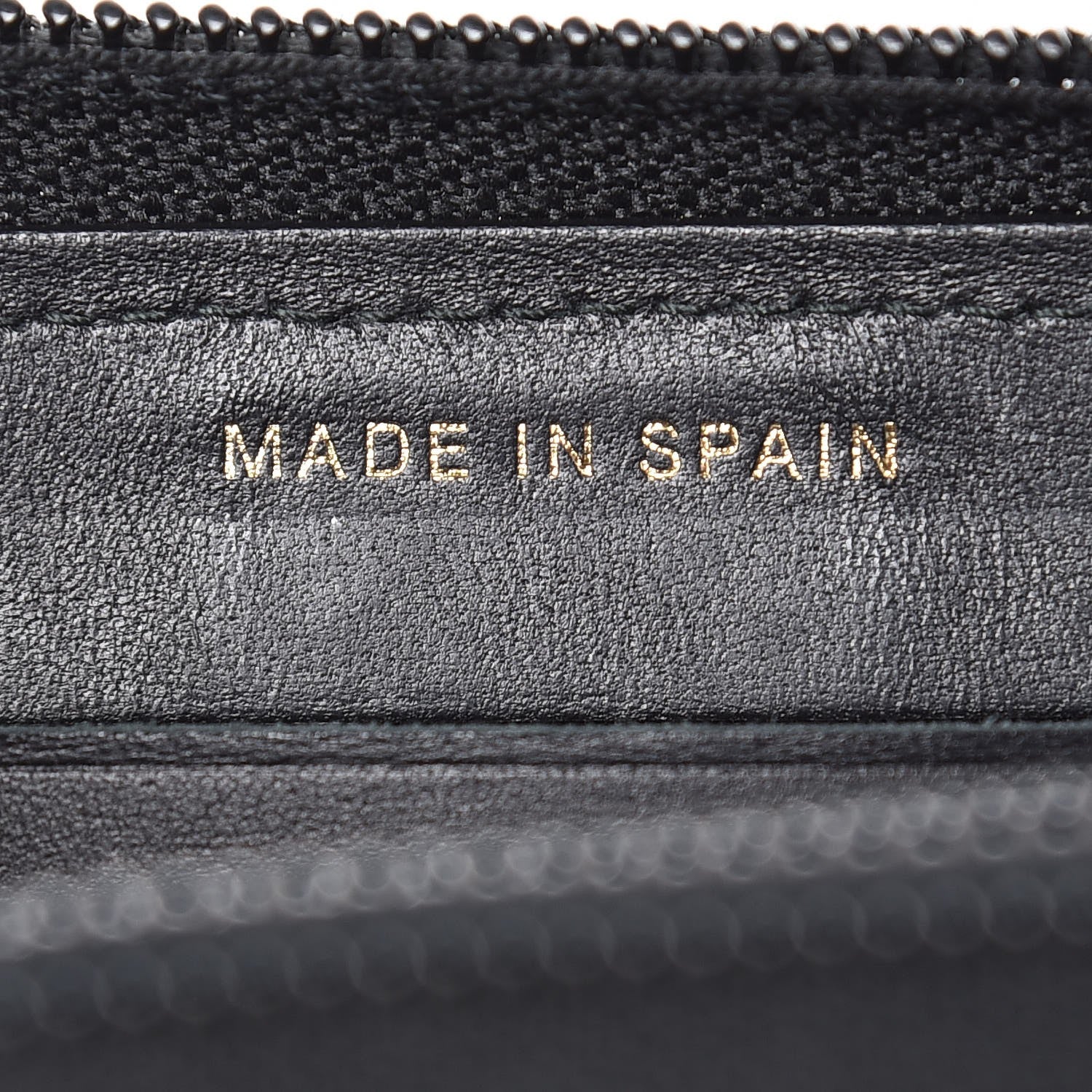 Chanel Lambskin Quilted Small Boy Zip Around Wallet Black 9 of 10