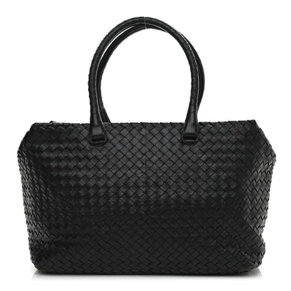 Bottega Veneta Nappa Intrecciato Brick Tote Black 1 of 10