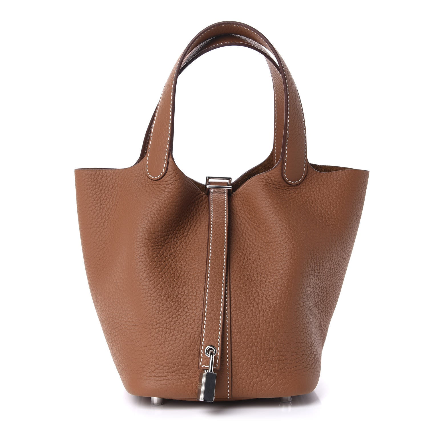 Hermes Taurillon Clemence Picotin Lock 18 PM Gold 1 of 11