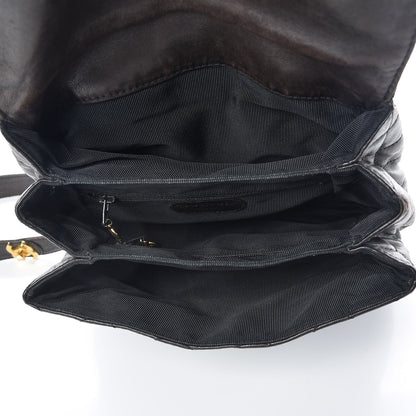 Chanel Lambskin Quilted Backpack Brown 5 of 20
