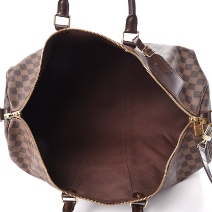 Louis Vuitton Damier Ebene Keepall Bandouliere 55 5 of 26