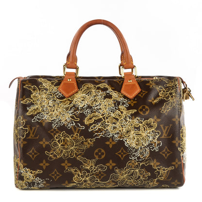 Louis Vuitton Monogram Dentelle Speedy 30 Gold 1 of 7