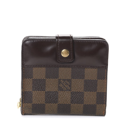 Louis Vuitton Damier Ebene Zippe Zipped Compact Wallet 1 of 7