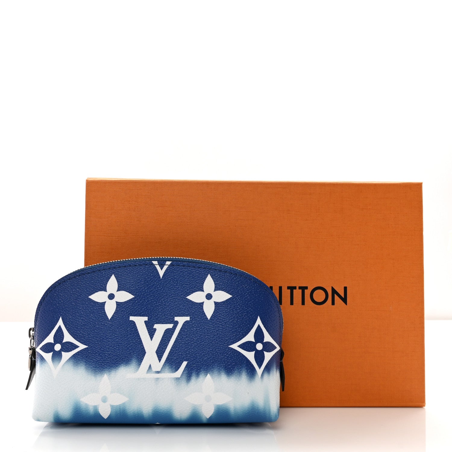Louis Vuitton Monogram Giant Escale Cosmetic Pouch Blue 7 of 7
