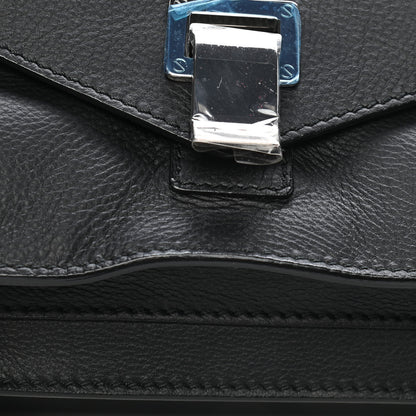 Proenza Schouler Soft Grainy Calfskin Medium PS1 Satchel Black 6 of 8